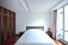 Lake view three bedrooms apartment for rent in Quang Khanh st, Tay Ho